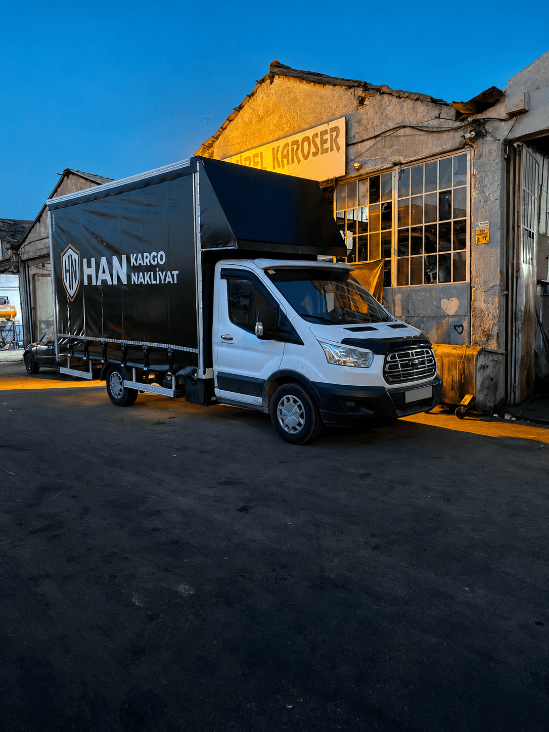 Ford Transit  Tenteli Kapalı Kasa İmalatı